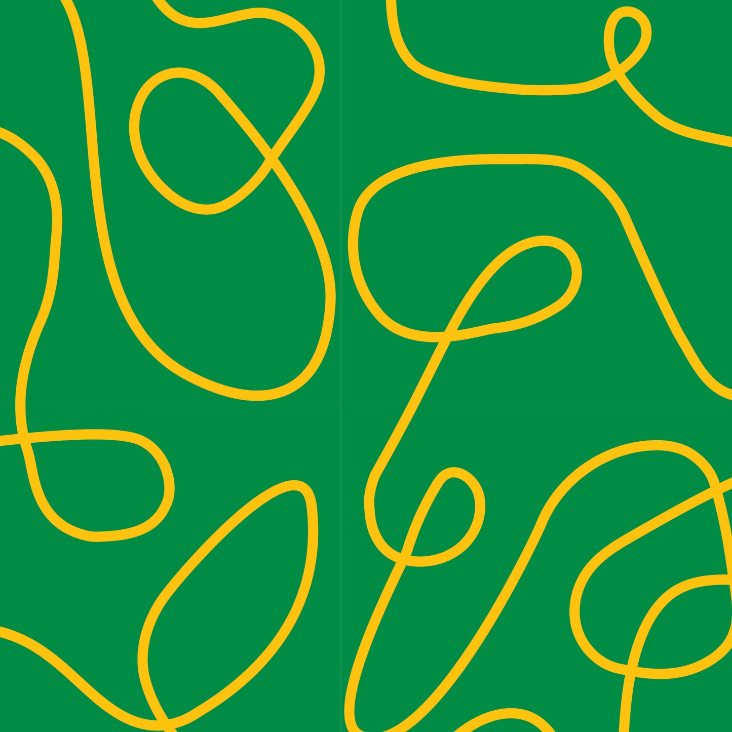 Charlotte-Emerald Glow-Scribbles