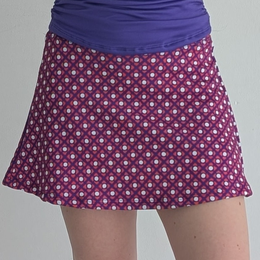 orange skirt