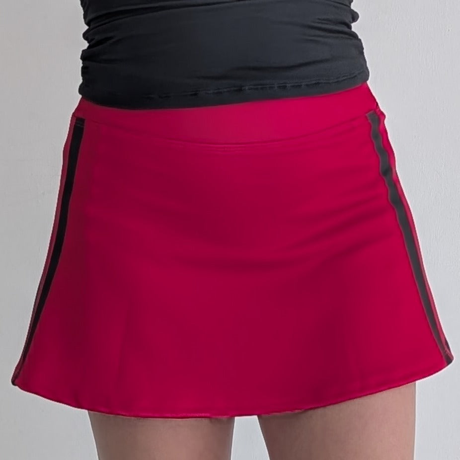 orange skirt