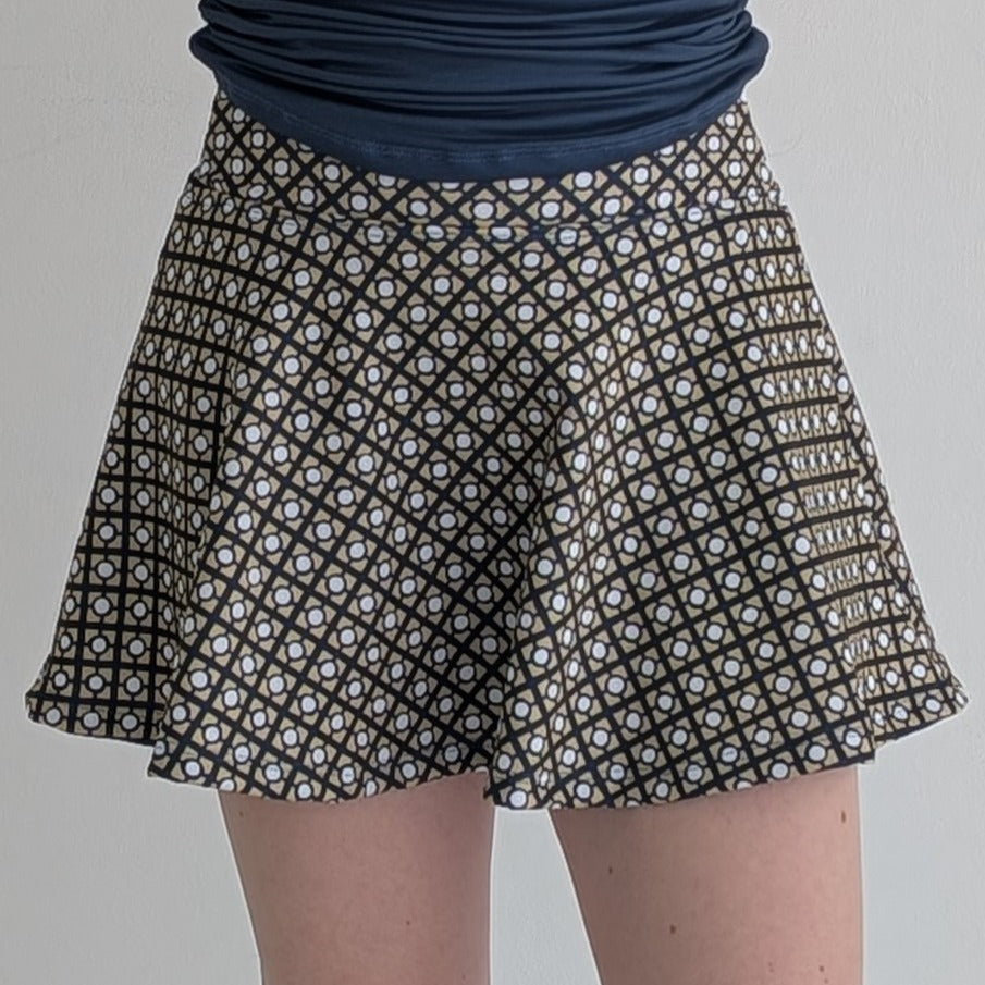 orange skirt