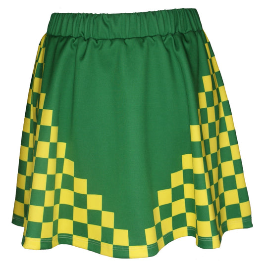 Checkers <br> Emerald & Yellow - colorpopclothing.com