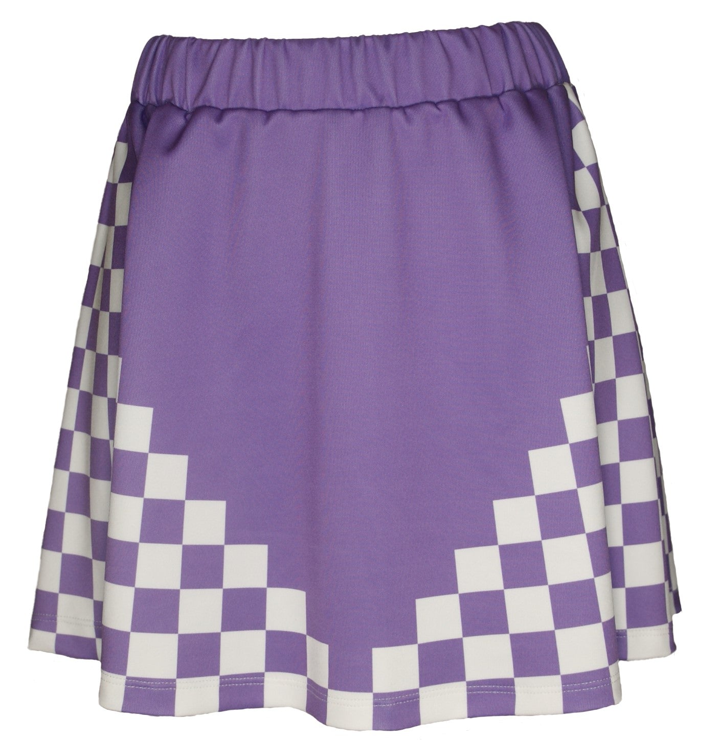 Checkers <br> Grape & White - colorpopclothing.com