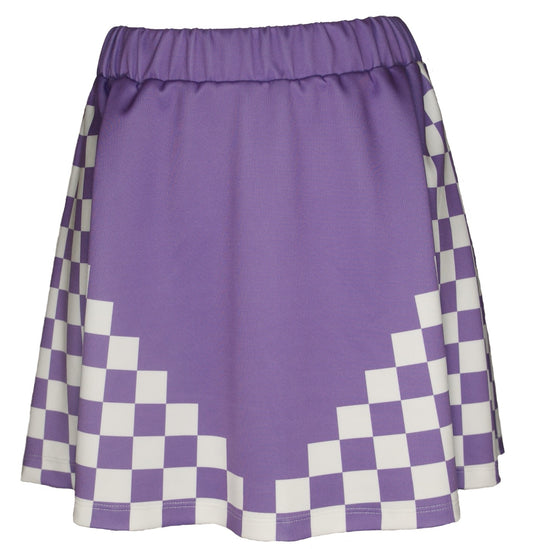 Checkers <br> Grape & White - colorpopclothing.com