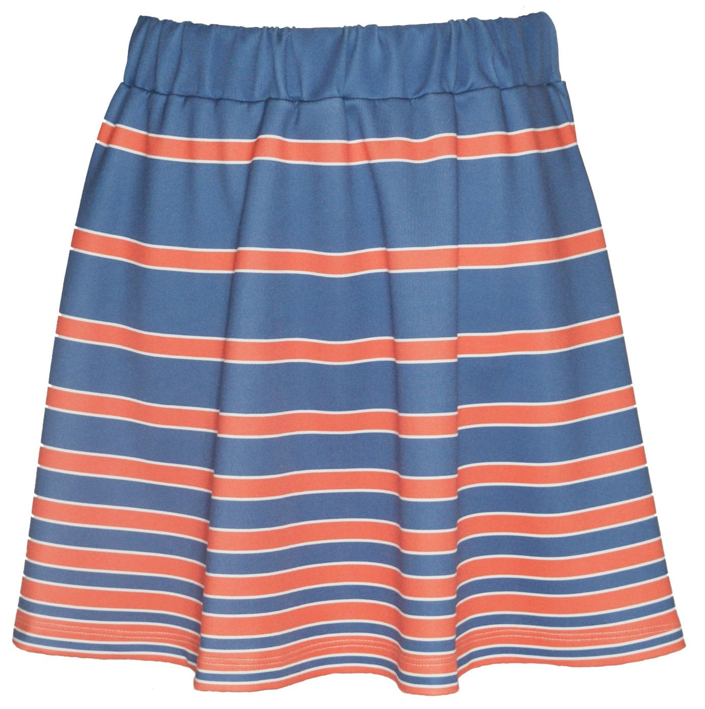 Double Stacked <br> Navy & Tangerine - colorpopclothing.com