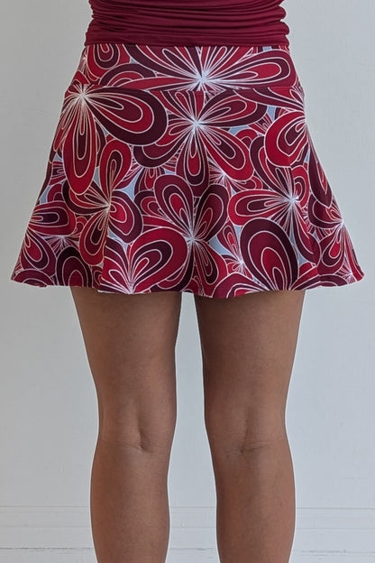 Farrah-Sangria-Groovy Flowers