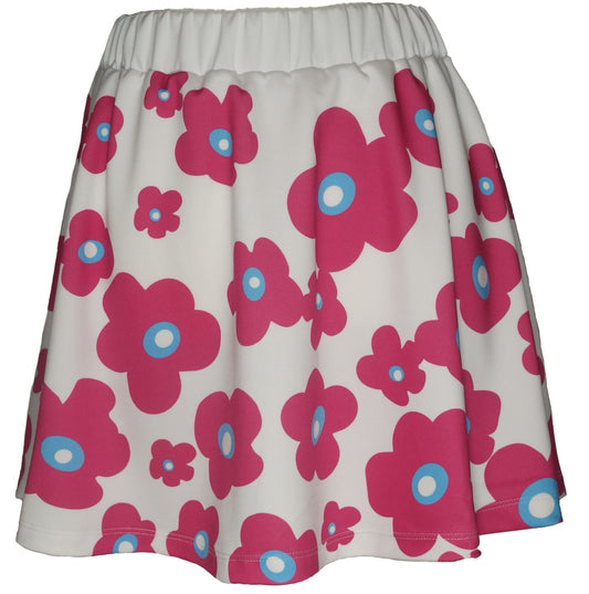 Poppies <br> White & Raspberry - colorpopclothing.com