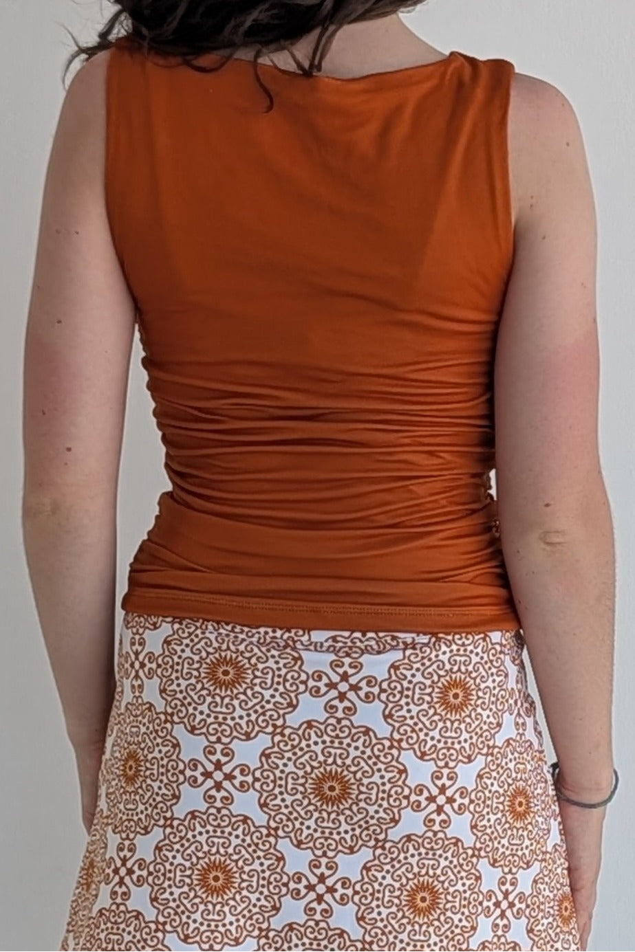 Burnt orange shirt