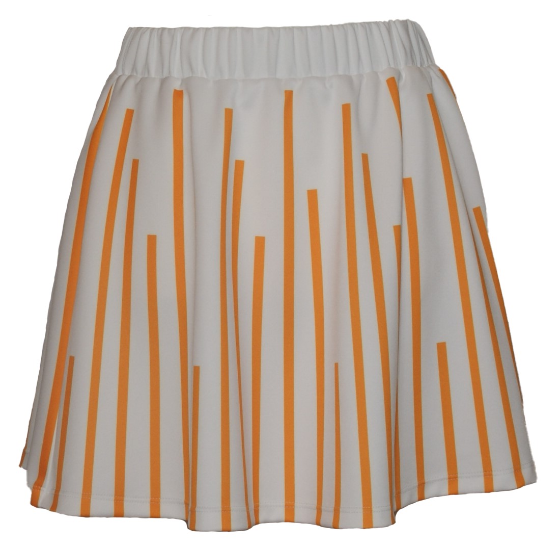 Pick Up Sticks <br> White & Orange - colorpopclothing.com