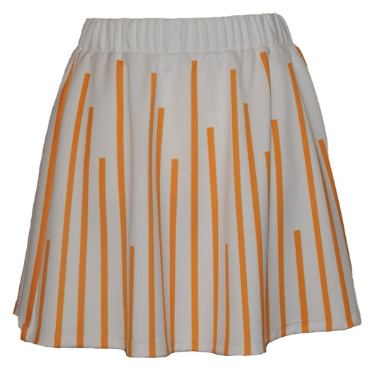 Pick Up Sticks <br> White & Orange - colorpopclothing.com