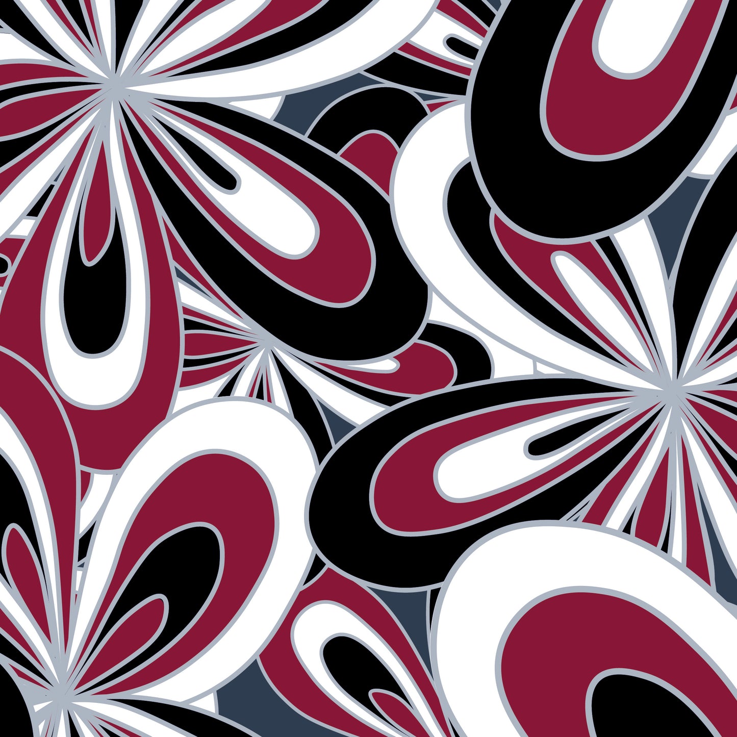 Farrah-Sangria Eclipse-Groovy Flowers