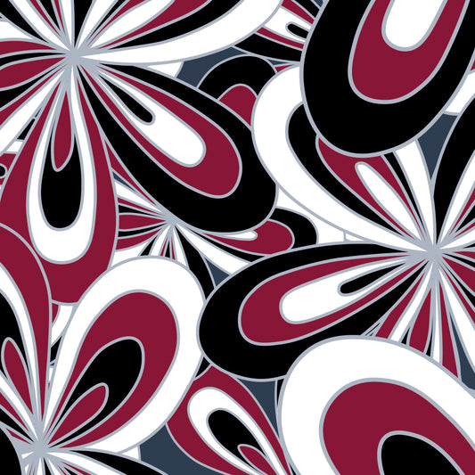 Farrah-Sangria Eclipse-Groovy Flowers