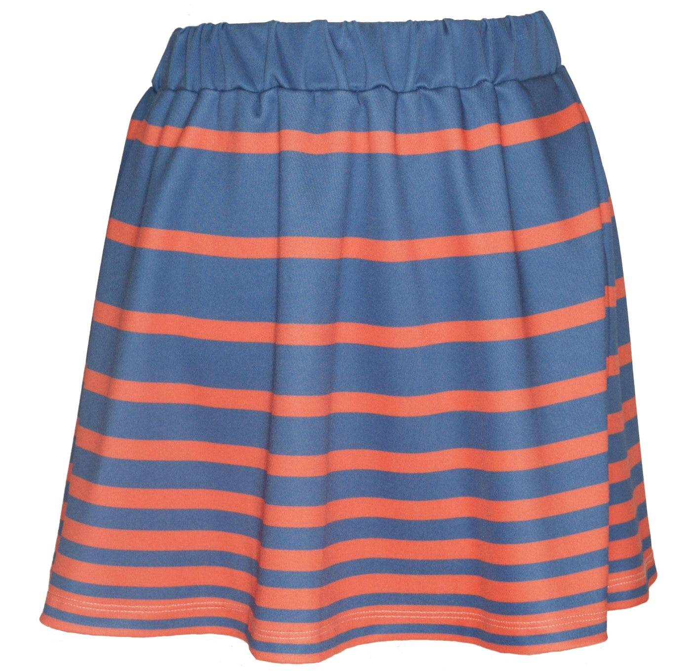 Stacked <br> Navy & Tangerine - colorpopclothing.com